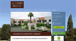 Desktop Screenshot of alcamohotel.co.nz